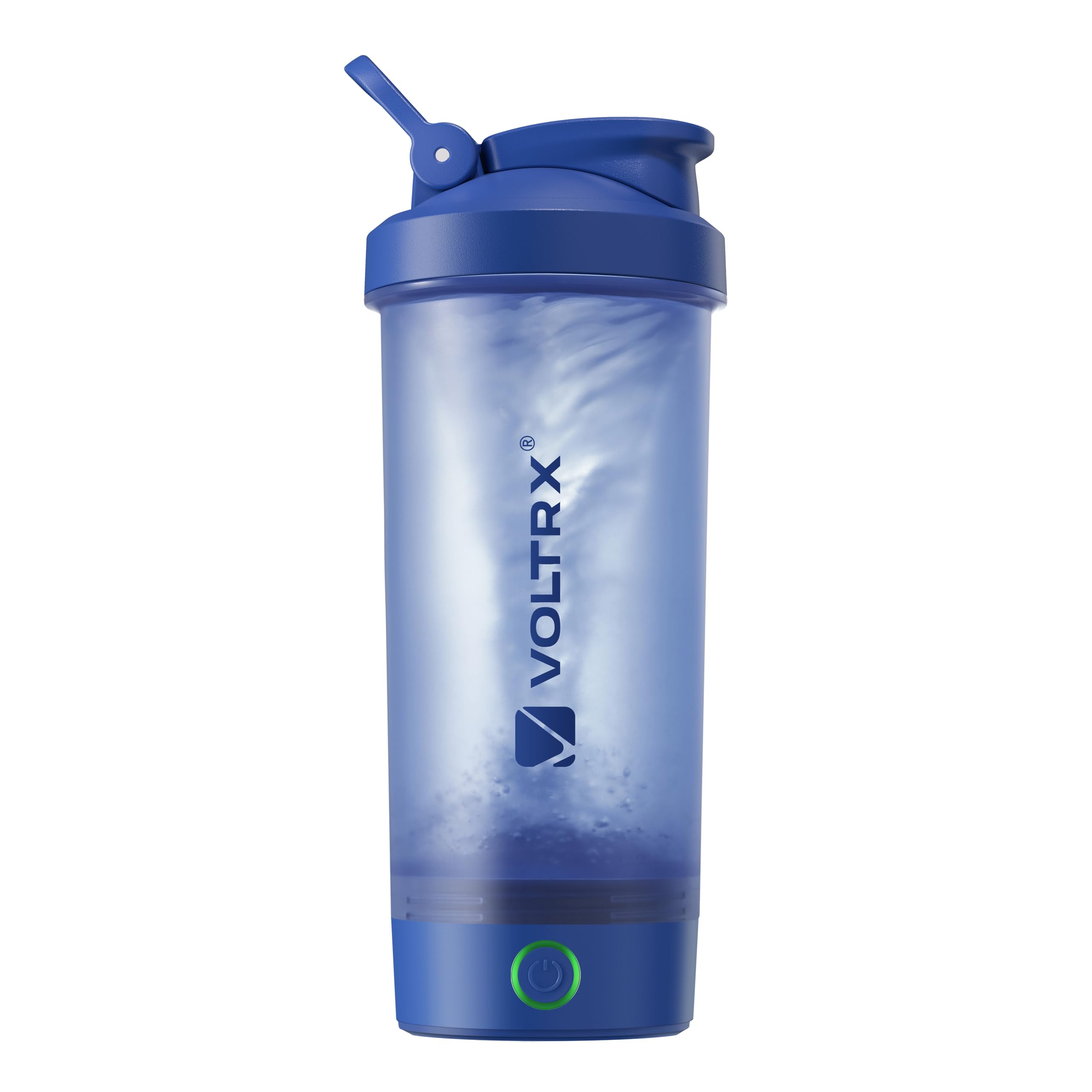 VOLTRX Titanus Protein Shaker Bottle, USB C Rechargeable Electric Protein Mixer for Protein Shakes and Meal Replacement Shakes, BPA Free, 600ml