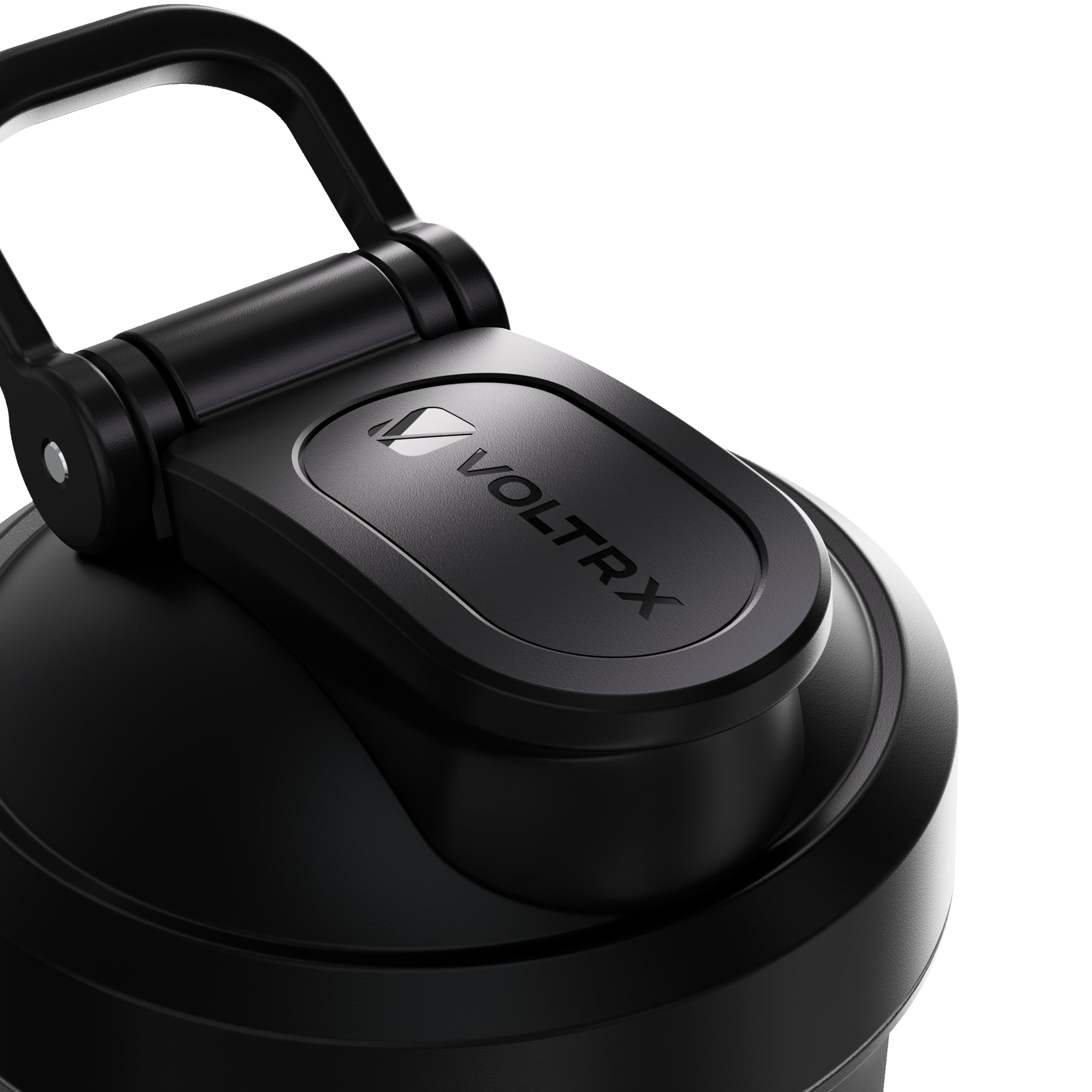 VOLTRX Titanus Protein Shaker Bottle, USB C Rechargeable Electric Protein Mixer for Protein Shakes and Meal Replacement Shakes, BPA Free, 600ml